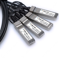 Cisco QSFP-4SFP25G-CU5M Compatible 100G-DAC-CU QSFP28 to 4xSFP28 Passive 5M (16.4ft) 24AWG Direct Attach Cables